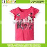 2015 New 100% Cotton T-shirt Girl T-shirt Cat T-shirt Child T-shirt Kids T-shirt thumbnail-1