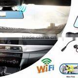 Wifi Android Car Black Box DVR GPS Navigation Rearview Mirror Monitor Radar Detector HD 1080P Dash Cam Recorder Dual Camera Quality Choice thumbnail-6