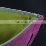 Fine Craft Fabric Cosmetic Bag With Embroidery Design thumbnail-4