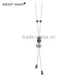 Cubic zirconia inlaied fashion wedding necklace , New design anniversary necklace pendant girls