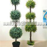 120cm Artificial Mistletoe Tree Topiary thumbnail-2