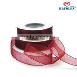 2016 New Arrival Hot Sale 100% Nylon Organza/sheer Ribbon thumbnail-4