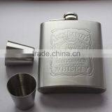 Jagermeister Hip Flasks/ Embossed Mini Hip Flask/ Unique Hip Flask thumbnail-2
