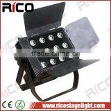 floor stage lights waterproof wash 12x15w rgb 3in1 Ip65 Outdoor Led Par