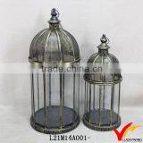 Round Antique Decorative Metal Lantern in Bulk thumbnail-1