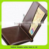 15016 Wholesale Real Leather Card Holer With Money Clip thumbnail-4