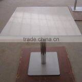 Solid Surface Composite Marble Top Dining Table, Solid Surface Restaurant Dinning Table Top thumbnail-1