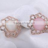 OUXI Fashion Flower Shaled Brooch Pin 60061 thumbnail-2