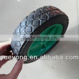 7x1.5 Solid rubber wheels with plastic spoke