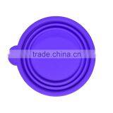 China Factory OEM Stocks Feature & Brand Label Silicone Collapsible Infrared Pet Bowl thumbnail-6