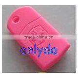 Hot Sale Pink Silicone Car Key Cover for Mazda Mazda Remote Key Silicon Cover