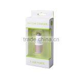 Safety Hammer Car Charger Promotional Cheap Bulk Aluminum Alloy 2 Ports USB Car Charger thumbnail-2