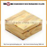 Simple Pine Wooden Jewelry Box Packaging Whossale thumbnail-1