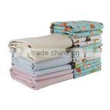 Cartoon Animals Printed Flannel Portable Travel Waterproof Changing Pad thumbnail-4