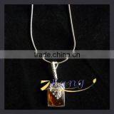 Fashion Rhinestone Pendant Necklace With Zircon thumbnail-1