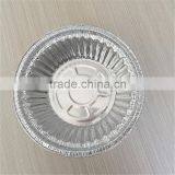 Recyclable Aluminum Foil Lunch Box With Foil Lids, Round Salad Container Takeaway thumbnail-4