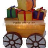 Full gifts garden cart outdoor inflatable decoration