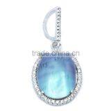 2014 New Arrival 925 Sterling Silver Jewelry Wholesale Mother of Pearl Pendant thumbnail-2