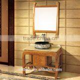 WTS-8511 40'' Discount Customize Chinese Style Counter Wash Basin Wooden Cabinet thumbnail-1