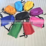 210T nylon Outdoor inflatable fabric air bed inflatable water air bag sleeping bags