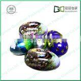 Egg Shaped Elegant Gift Tin Boxes Packing