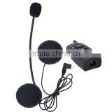 Bluetooth Intercom Headset for Motorcycle Helmet Moto Intercomunicador 2 Riders 1200m BT Interphone thumbnail-5