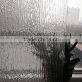 3mm 4mm 5mm 6mm 8mm Clear Rains Pattern Glass Figure Glass Rolled Glass