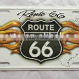 Usa 6*12inch 66 Route Licnese Plate thumbnail-1