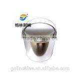 2.5L Round Metal Bucket With Metal Handle thumbnail-2