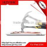 High quality 0.3mm 2.5d 9h tempered glass screen protector for Ipad 2/3/4