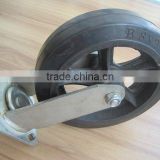 heavy duty solid wheel nylon caster wheel 8 inch