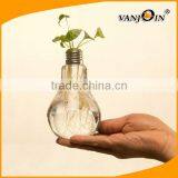Plastic Light Bulb Terrarium Plants Container With Breath Hole thumbnail-2