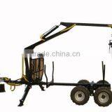 Timber Trailer With Crane thumbnail-6