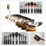 Best Price of Rose Gold Oval Toothbrush Makeup Brush Cosmetic thumbnail-6