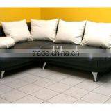 Genuine Leather Sofa. Beautiful L Shape Sofa. Comfortable and Beautiful L Shape Sofa. Genuine or Systhetic Corner Sofa B48007 thumbnail-1