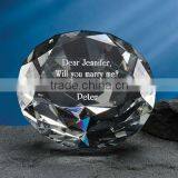 Exquisite Crystal Diamond Paperweight thumbnail-1
