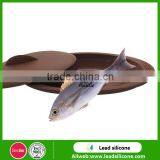 Multi-function Kitchen Ware Silicone Steamed Fish Bowl, Folding Silicone Bowl With Lid thumbnail-1