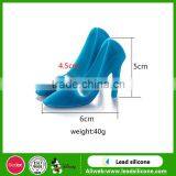 Free Sample Mini Silicone High-heel Shoe Phone Holder/Funny Rotating Cell Phone High Heel Shoes thumbnail-2