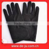 Black Satin Hand Decoration Gloves Bridal Glove thumbnail-1