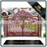 Latest Gate Design Security Cast Aluminum Courtyard Gates thumbnail-3