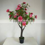 Fake Arbor Peony Flower Tree Artificial Peony Flower for Decoration thumbnail-1