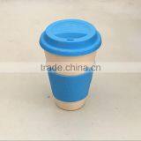 Factory Directly Sale Best Quality Europe Certificate Bambo Fiber Cup Plate Fiber Cup thumbnail-5