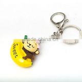 Monkey /banana custom made keychains