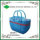 Hand Woven PP Tube Basket for Shopping thumbnail-1