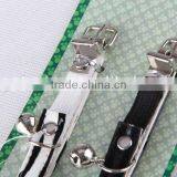 Leather Collar With Bell/2PC PET COLLAR thumbnail-2