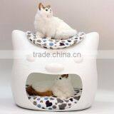 Wholesale house for cats, sofa bed cat house, cute strawberry cat bed