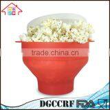 NBRSC Microwave Silicone Popcorn Popper Maker Collapsible Bowl With Handle Kitchen Tool Home DIY thumbnail-1