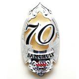 Aluminum Decorative Metal Plates Sticker Bike Nameplate thumbnail-1