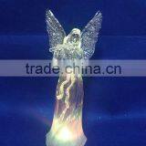 Led Plastic Acrylic New Christmas Angel Figurines Statue for Sale thumbnail-4
