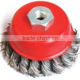 Twisted Knot Steel Wire Cup Brushes thumbnail-1